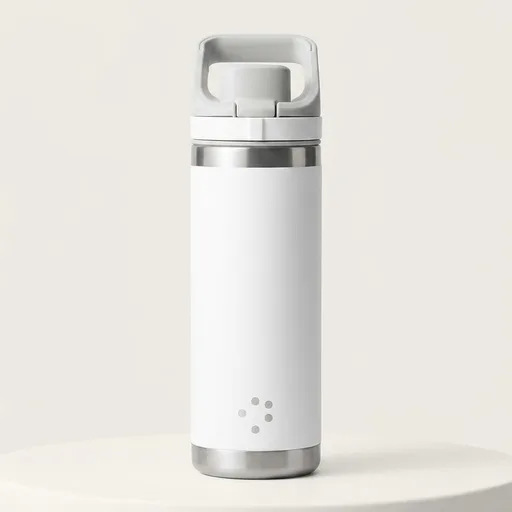 YETI Rambler 18 oz Leakproof Bottle with Flip Chug Cap, White