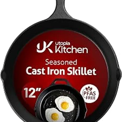 Utopia Kitchen Cast Iron Skillet