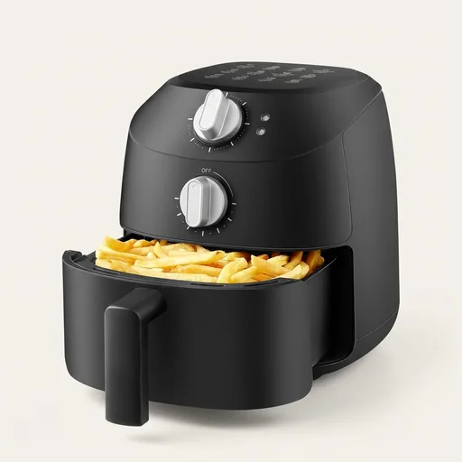 COMFEE' Compact 2.1-Quart Mini Air Fryer for Small Kitchens, Black
