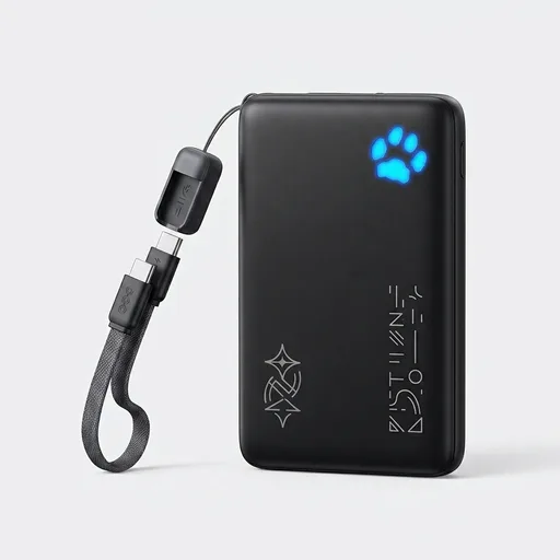 INIU 45W Fast Charging Portable Charger, 40% Smaller 10000mAh with Detachable Cable, Flight-Safe Travel Power Bank, USB C External Phone Battery Pack for iPhone 17 16 Pro iPad Samsung S26 Google etc