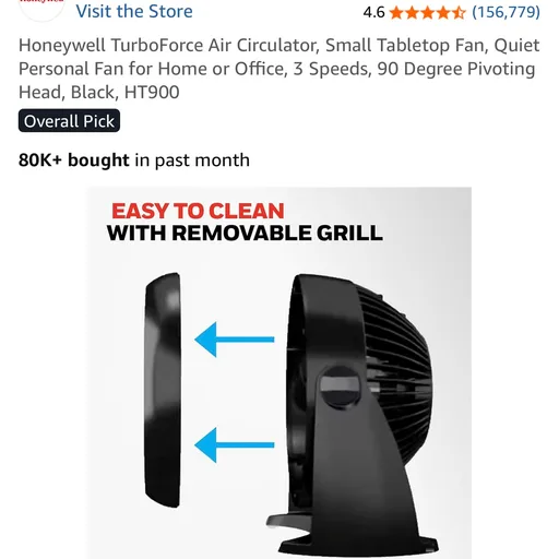 Honeywell Turbo Force Air Circulator