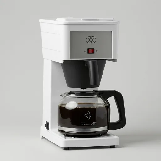 BUNN GRW Velocity Brew 10-Cup Home Coffee Brewer, White