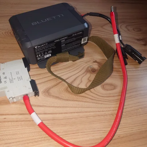 BLUETTI Charger 1, 560W Alternator Charger, Fast DC-DC Charging for Portable Power Stations, 6X Faster Than Car Cigarette Lighter, Compatible with 95% Solar Generator, Perfect for Road Trips, RVing