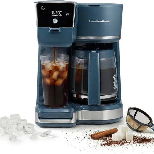 Hamilton Beach 2-Way Drip Coffee Maker & Single Serve Coffee Machine