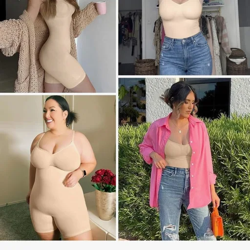 SHAPERX Tummy Control Bodysuit
