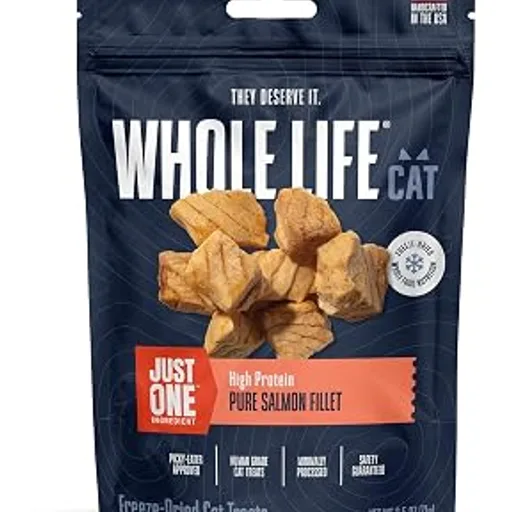 Whole Life Cat Treats Salmon Freeze Dried Cat Treats