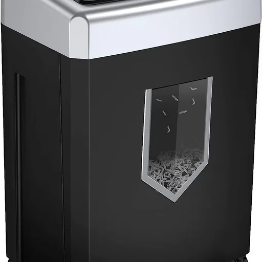 Bonsaii 15-Sheet Cross-Cut 40-Min Heavy Duty Paper Shredder for Home Office