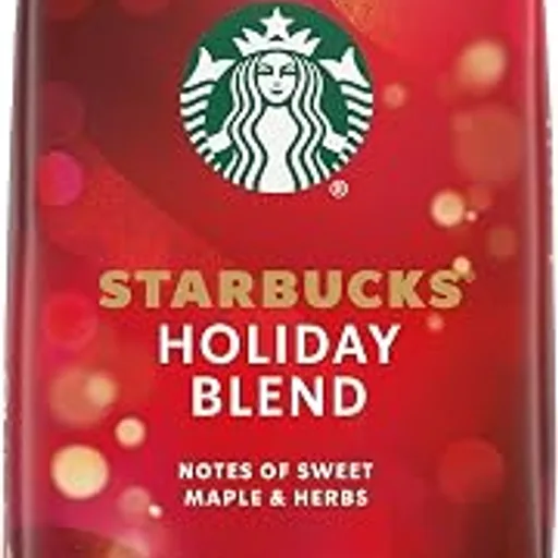 Starbucks Ground Coffee Holiday Blend Medium Roast, 17 oz Bag