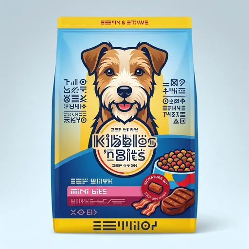 Kibbles 'n Bits Mini Bits Small Breed Dry Dog Food, Savory Bacon & Steak Flavor for Adult Dogs, 16 lb. Bag