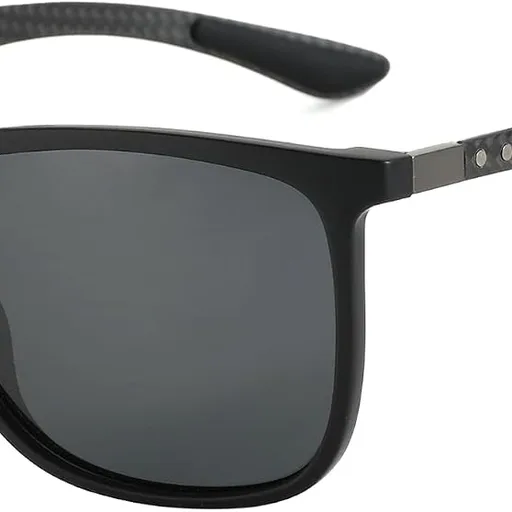 ZENOTTIC Square Polarized Sunglasses for Men Ultralight Carbon Fiber Sun Glasses Driving Fishing Golf Sports UV400 Protection