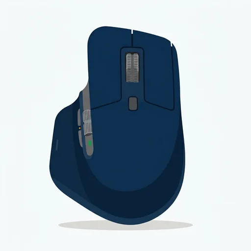 Logitech MX Master 3S Wireless Bluetooth Mouse, Ultra-Fast Scrolling 8K DPI