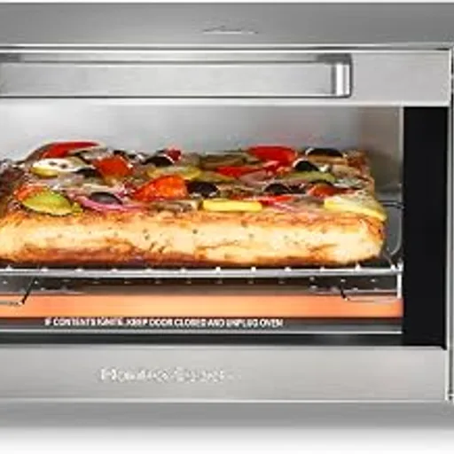 Hamilton BeachCountertop Toaster Oven & Pizza Maker Large 4-Slice Capacity, Stainless Steel (31401)