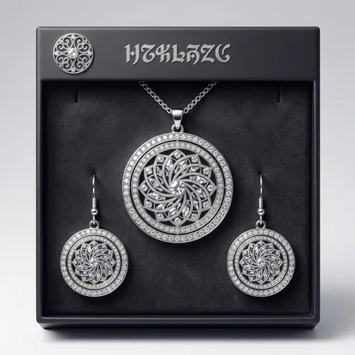 NFL Atlanta Falcons Rhinestone Jewelry Set