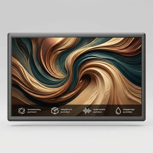 SYLVOX Outdoor TV, Smart QLED TV 55 inch, Weatherproof Outdoor TVs Support Google Assistant, 4K UHD, Wide Viewing Angle, IP56 Waterproof, 1000 Nits Partial Sun QLED Television(2026 Model)