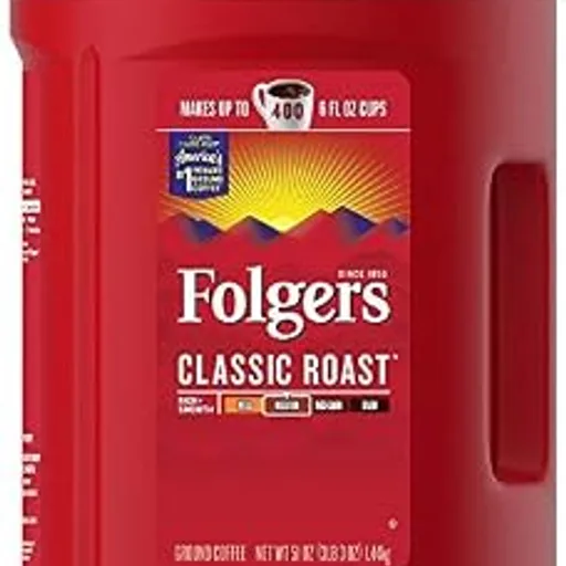 AMWU Folgers Classic Roast Ground Coffee (51 oz.)-set of 4