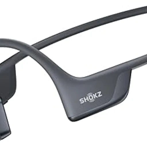 SHOKZOpenRun Pro 2 Bone Conduction Bluetooth Sport Headphones, Black | Bundle with Reflective Strip;Open-ear awareness; DualPitch premium sound;Smart Mic; IP55;