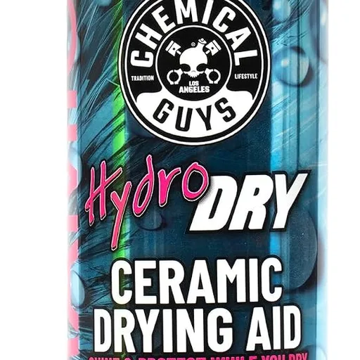 Chemical Guys HydroDry, Ceramic Drying Aid - 16 oz Quick Detail Spray Enhances Shine and Protection After Wash, Safe for Cars, Trucks, SUVs, Motorcycles, and RVs - Hydrophobic Gloss Booster