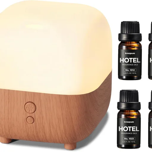 InnoGear 150ml Essential Oil Diffuser 4 Hotel Collection Fragrance Oil Gift