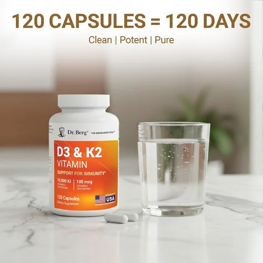 Dr. Berg Maximum Strength 7-in-1 Vitamin D3 K2