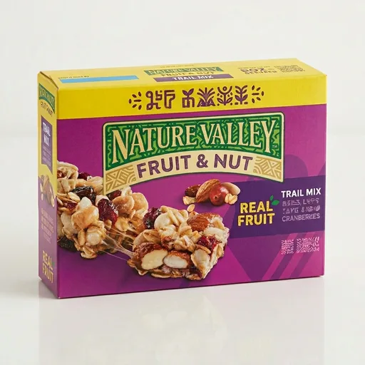 Nature Valley Chewy Fruit & Nut Trail Mix Granola Bars, Almond Raisin & Cranberry with Whole Grain Oats, No Artificial Flavors or Colors, No High Fructose Corn Syrup, On-the-Go Snack, 15 Bars 18 oz