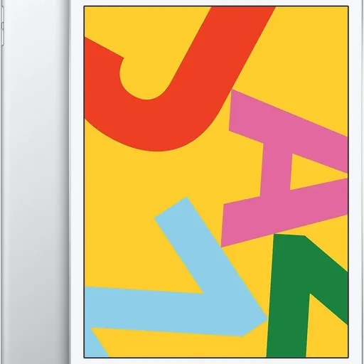 Apple iPad (7th Generation, 10.2-inch, 2019), 32GB, Wi-Fi, Silver (Renewed)