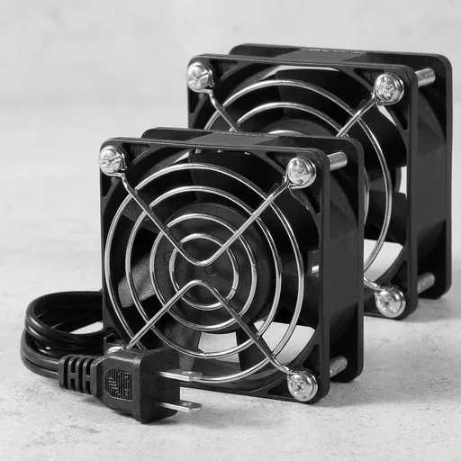 UMLIFE 2PACK 6025 Fan EC Brushless Cooling Fan AC 110V 115V 120V 220V 240V Axial Fan Ball Bearing 60mm x 25mm