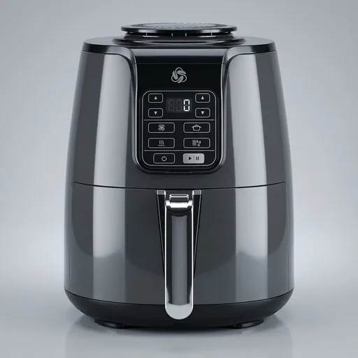 Ninja Air Fryer, 4 QT Capacity, 4 in 1 Roast, Crisp, Reheats and Dehydrates, Dishwasher Safe Parts, 105 F to 400 F, 1550 Watt, Grey, 1 Count