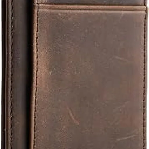 TravelamboSlim Wallet Front Pocket Minimalist Leather RFID Blocking Medium Size