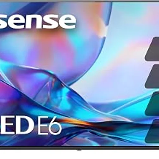 Hisense65" Class E6SR Series Hi-QLED 4K UHD Smart Roku TV (65E6SR, 2026 Model) - Dolby Vision, Game Mode Plus, VRR, ALLM, DTS Virtual:X, Apple AirPlay, Compatib