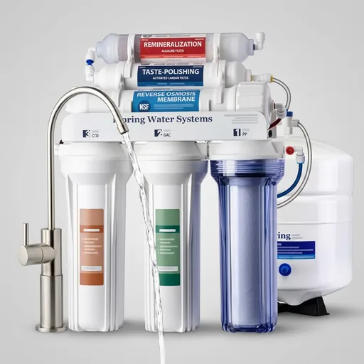 iSpring RCC7AK-BN Alkaline 6-Stage Reverse Osmosis System