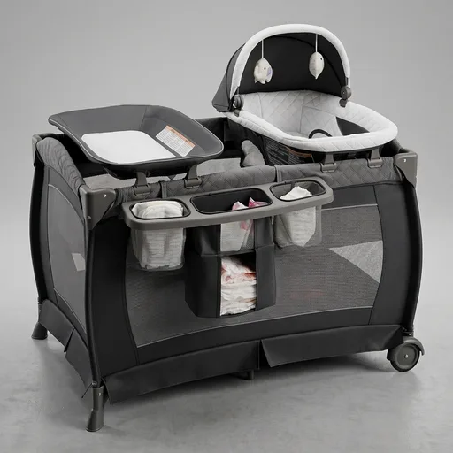 Pamo Babe 4-in-1 Baby Playard
