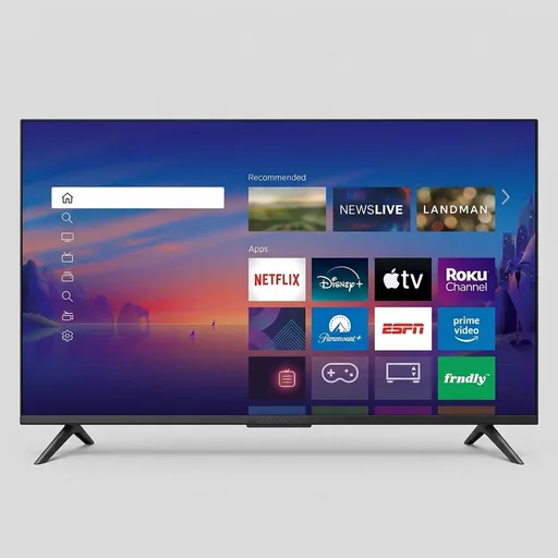 Roku Select Series 55-Inch 4K QLED Smart TV