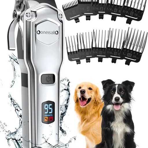 oneisall Dog Clippers for Grooming Thick Heavy Coats