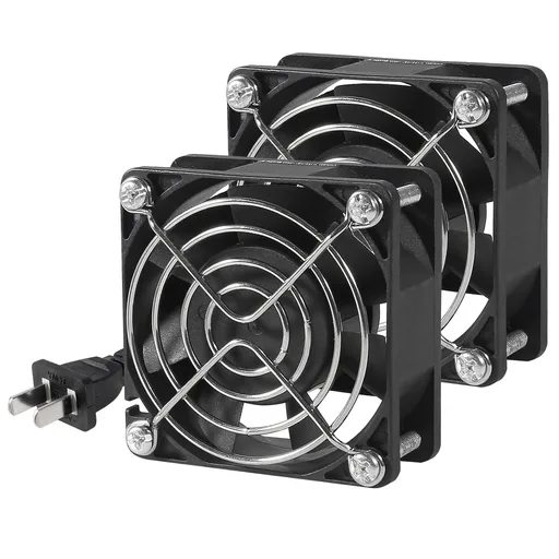 UMLIFE 2PACK 6025 Fan EC Brushless Cooling Fan AC 110V 115V 120V 220V 240V Axial Fan Ball Bearing 60mm x 25mm