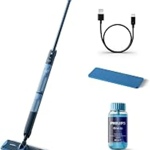 PHILIPS5000 Series OneUp Cordless Electric Mop, Removes Dirty Water