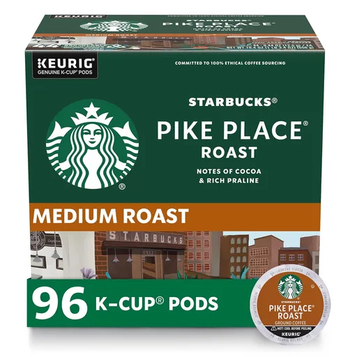 Starbucks Pike Place Roast K-Cup Coffee Pods