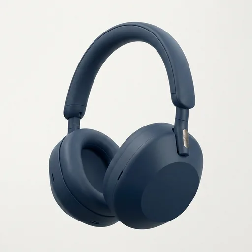Sony WH-1000XM5 Premium Noise Canceling Headphones, Auto NC Optimizer, 30-Hour Battery, Alexa Voice Control, Midnight Blue