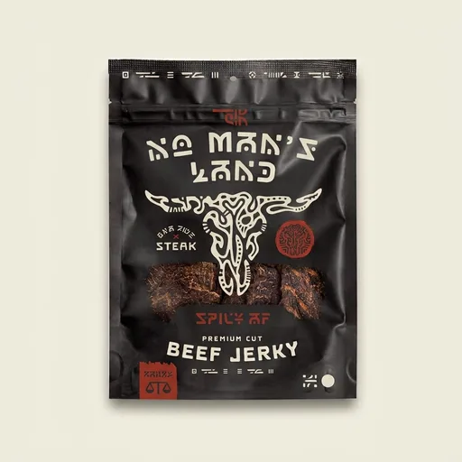 No Mans Land Premium Beef Jerky