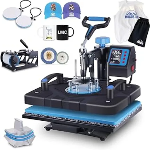 HORGELU 5-in-1 Heat Press Machine