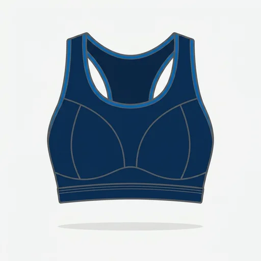 RUNNING GIRL High Impact Sports Bra