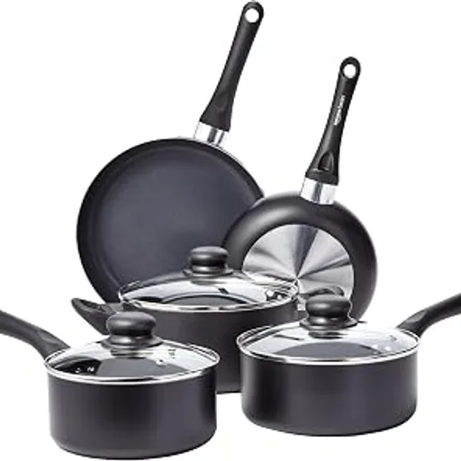 Amazon Basics Non-Stick Kitchen Cookware Set
