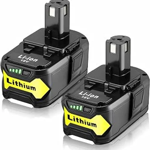2Pack Upgrade 108000mWh High Capacity Replacement for Ryobi 18V Battery ,Compatible with Ryobi 18V ONE+ System Cordless Power Tools and Charger