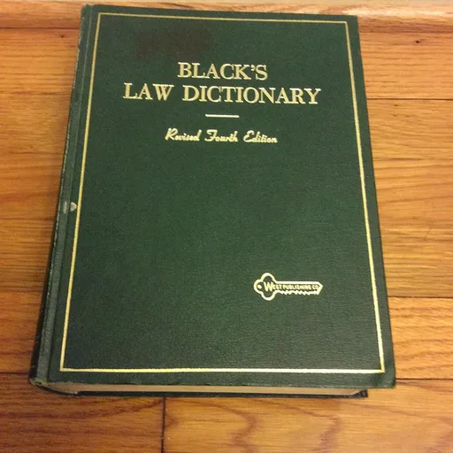 Black's Law Dictionary Revised Fourth Edition