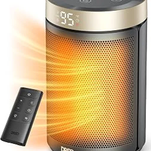 DREOSpace Heater, Portable Electric Heaters for Indoor Use with Thermostat
