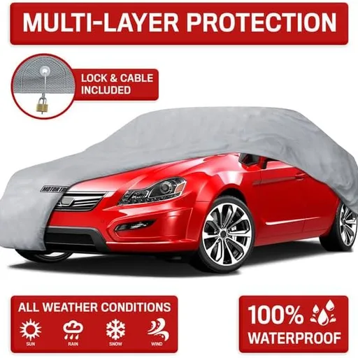 Motor Trend Breathable Lightweight Car Cover
