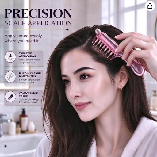 Scalp Essential Oil Comb ,Scalp Oil Applicator With Refillable Reservoir(1)