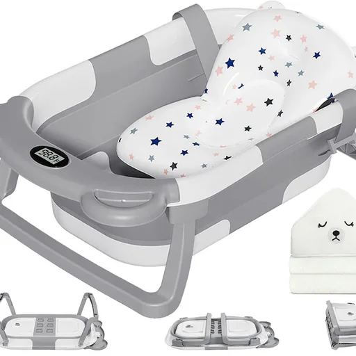 MoreFeel Collapsible Baby Bathtub