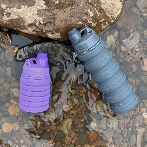 Collapsible Silicone Water Bottle