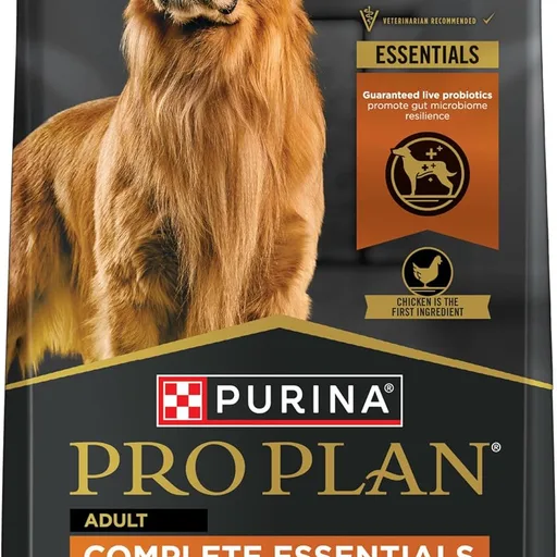 Purina Pro Plan Complete Essentials Shredded Blend Chicken and Rice Dog Food Dry Formula with Probiotics for Dogs - 35 lb. Bag