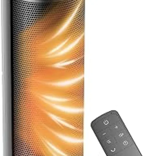 JIBUFI 17 Inches Space Heaters for Indoor Use, 1500W Electric Heaters